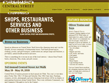 Tablet Screenshot of centralstreet-evanston.com